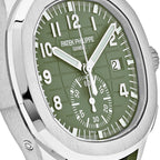 Patek Philippe Aquanaut 5168G-010 'Jumbo' White Gold Khaki Green (2024)