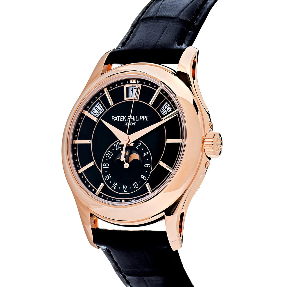 Patek Philippe Complications Silver Moon-Phase 5205R-010 40mm
