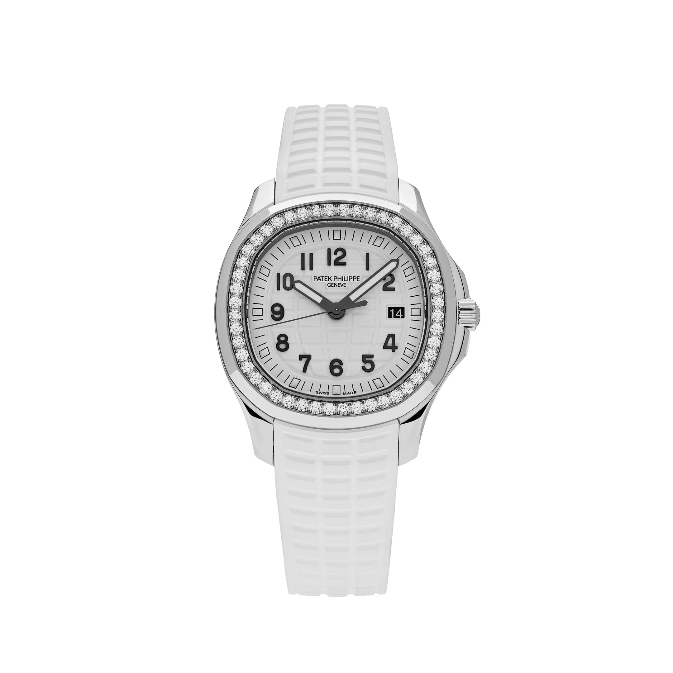 Patek Philippe Aquanaut Luce 5267/200A-010 Stainless Steel White Dial Diamond Bezel (2023)
