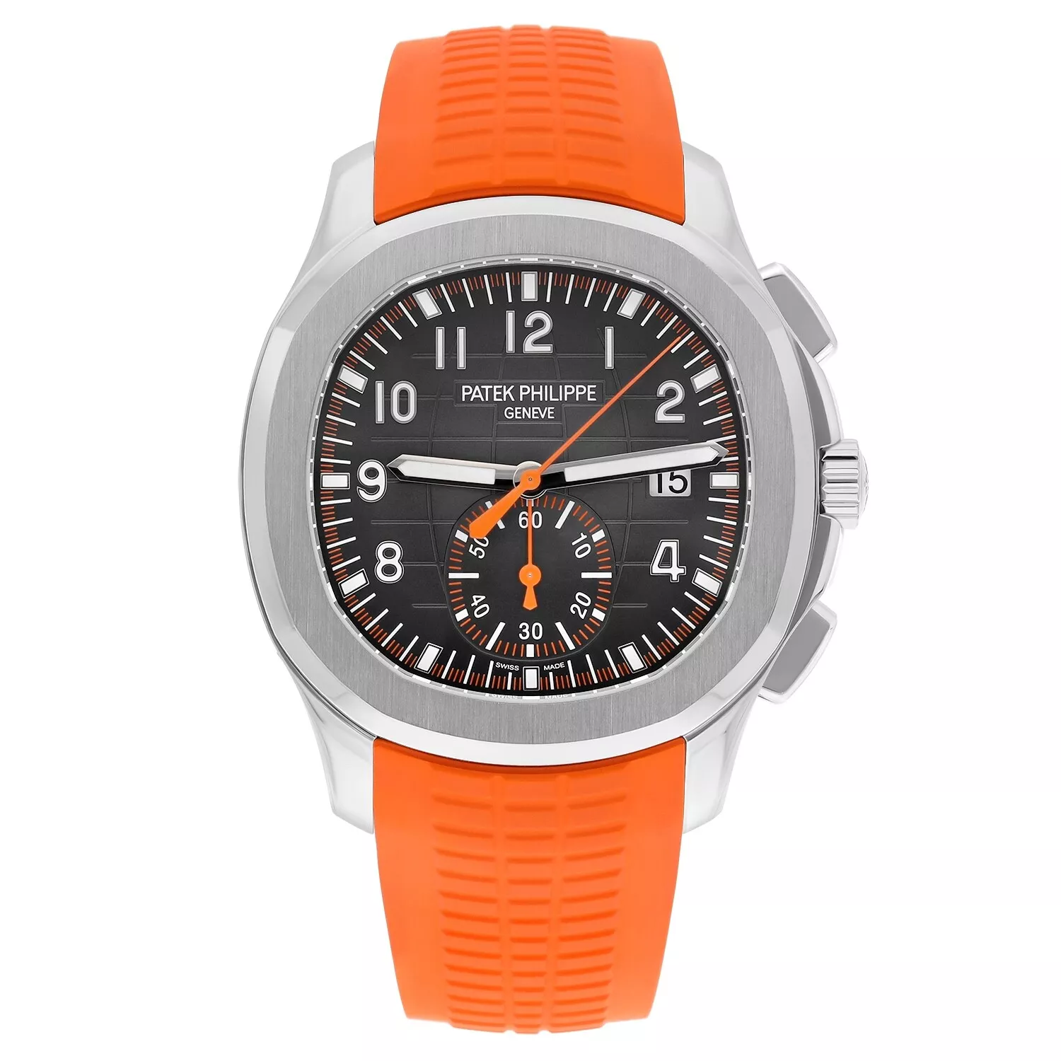 Patek Philippe Aquanaut Chronograph 5968A-001 Stainless Steel Black Dial