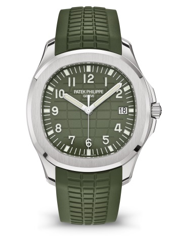 Aquanaut 5168G-010 Khaki Green Dial Watch 42mm