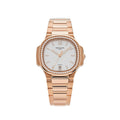 Patek Philippe Nautilus 7118/1200R-001 'Ladies Automatic Tiffany &amp; Co.' Rose Gold Diamond Bezel