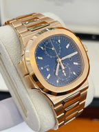 Patek Philippe Nautilus Stainless Steel Blue Dial 5990R