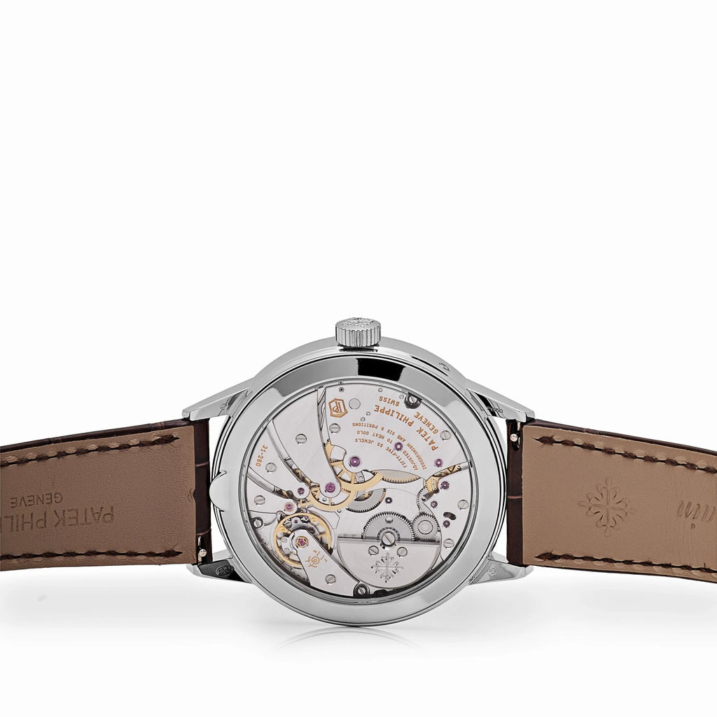 Patek Philippe Grand Complications 5236P-010 In-Line Perpetual Calendar Platinum Salmon Dial(2024)