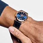 Patek Philippe Complications 5396R-015 Annual Calendar Rose Gold Blue Dial (2019)