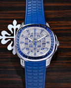 Patek Philippe Aquanaut Luce 5268/461G-001 White Gold Diamond Blue Sapphire Dial (2024)