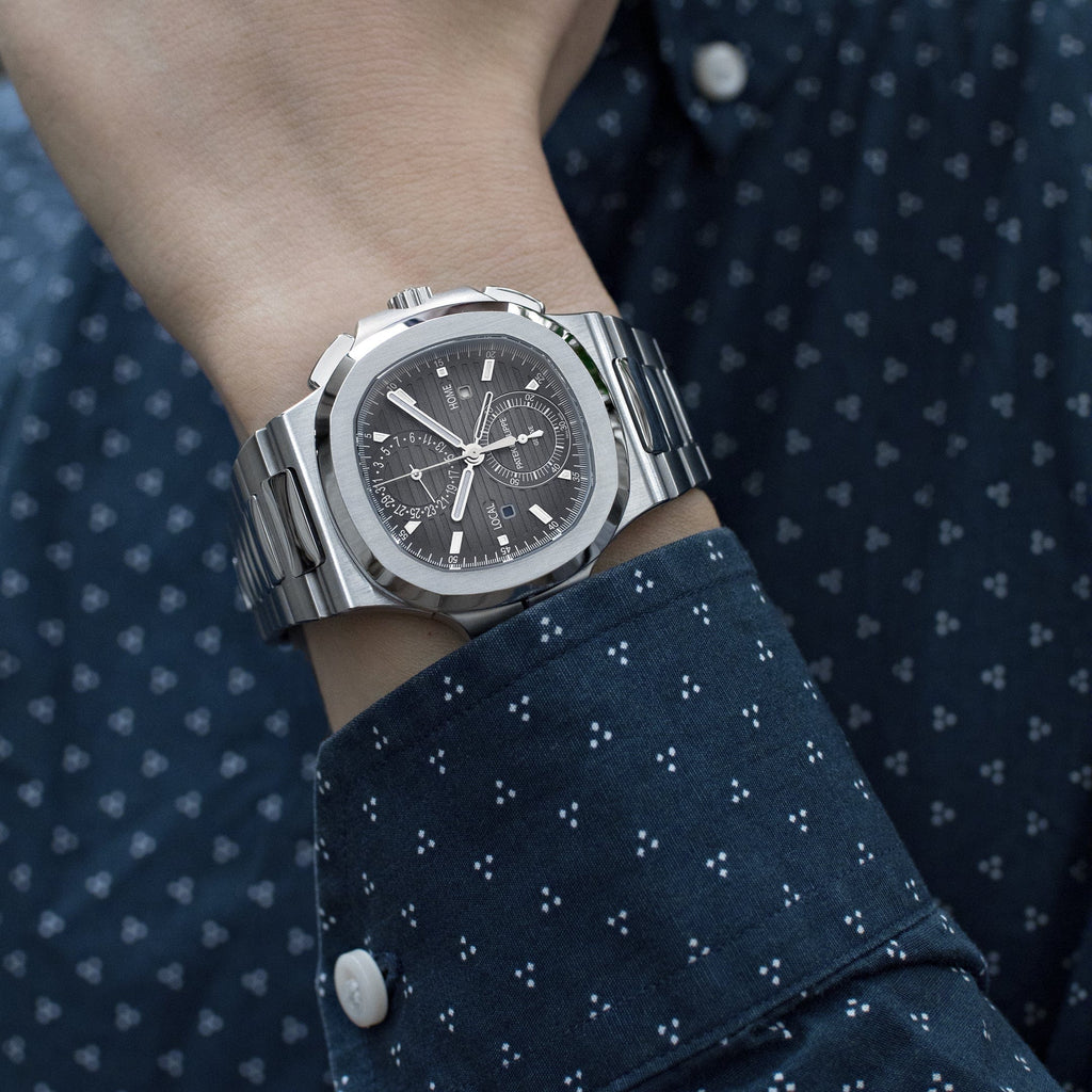 Patek Philippe Nautilus 5990/1A-001 'Travel Time' Chronograph Stainless Steel (2022)
