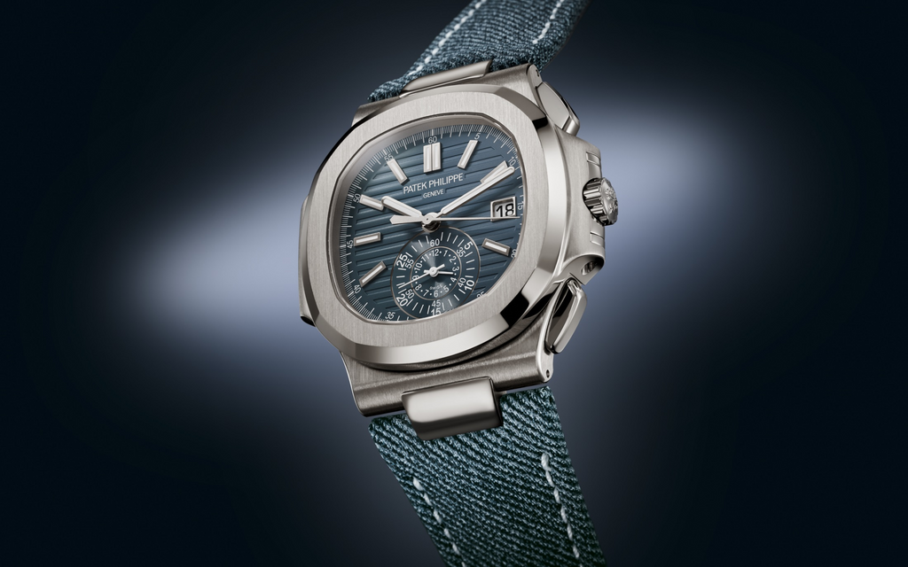 Patek Philippe Nautilus Chronograph 5980G the Denim-Toned