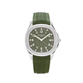 Patek Philippe Aquanaut 5168G-010 'Jumbo' White Gold Khaki Green (2024)