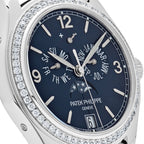 Patek Philippe Complications 5147G-001 Diamond Bezel Annual Calendar Moon Phases (2023)