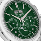 Patek Philippe Grand Complications 5270P-014 Perpetual Calendar Chronograph Platinum Green Dial (2024)