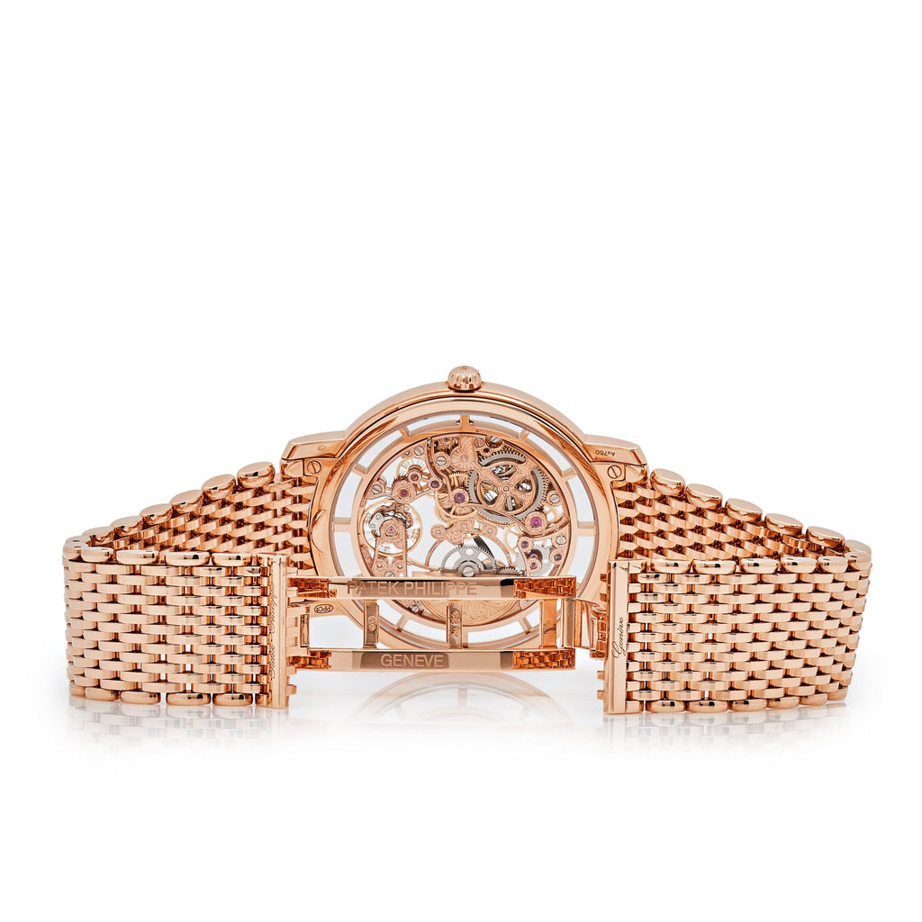 Patek Philippe Calatrava Complications 5180/1R-001 Rose Gold Skeleton Dial (2024)