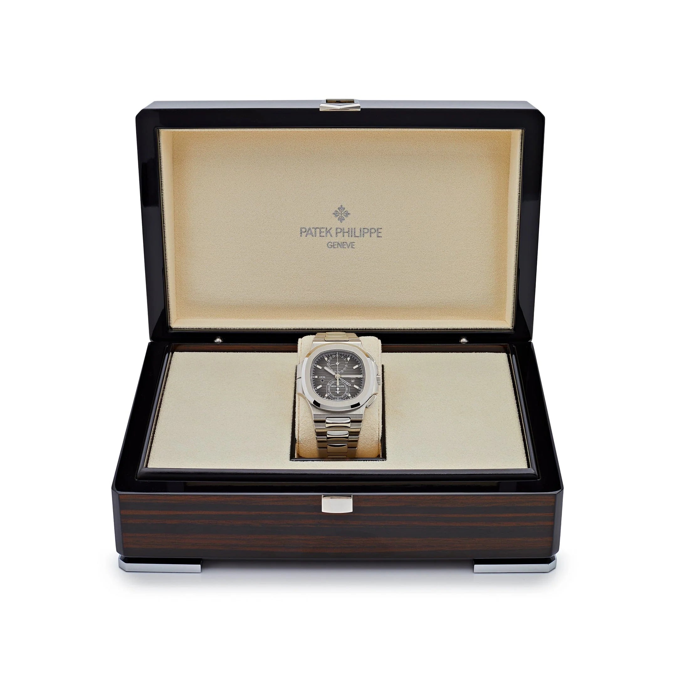 Patek Philippe Nautilus 5990/1A-001 'Travel Time' Chronograph Stainless Steel (2022)