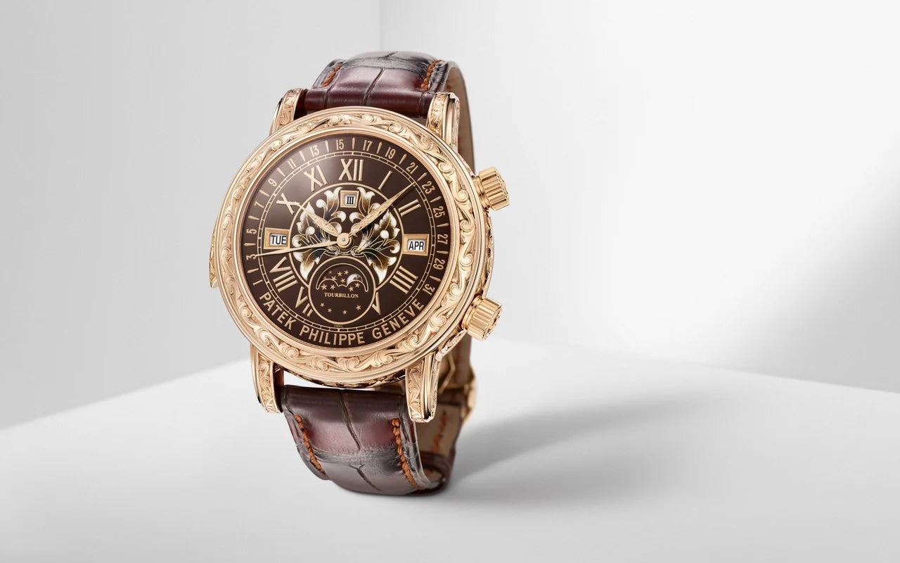 Patek Philippe Grand Complications 6002R-001 Skymoon Tourbillon Rose Gold