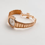 Patek Philippe Nautilus 7011/1R-001 'Ladies' Rose Gold Silver Dial (2016)