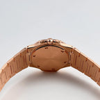 Patek Philippe Nautilus 7011/1R-001 'Ladies' Rose Gold Silver Dial (2016)
