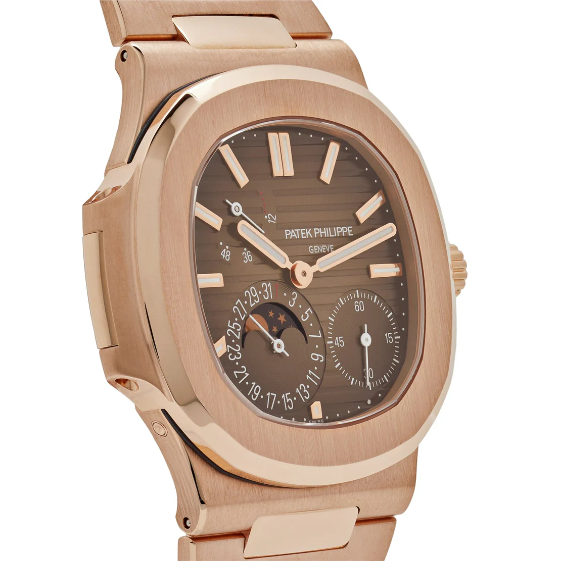 Nautilus 5712/1R-001 Moon Phase Rose Gold Watch 40mm