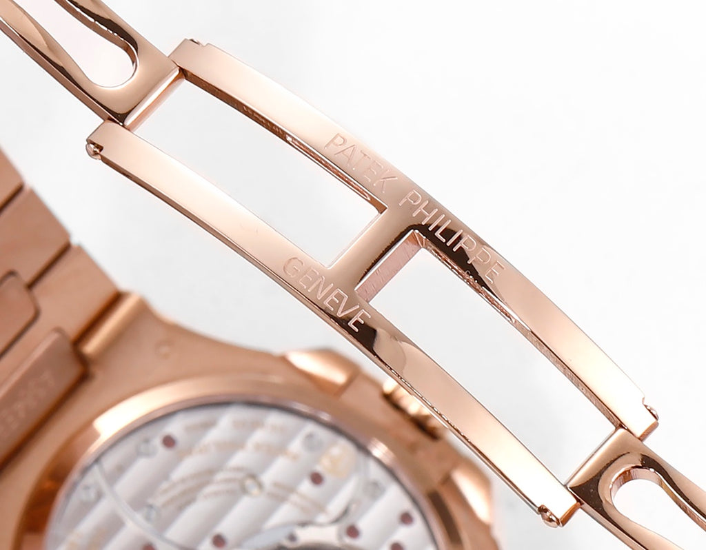 Patek Philippe Nautilus Moon Phase Rose Gold Brown Sunburst 5712 1R 001 40MM