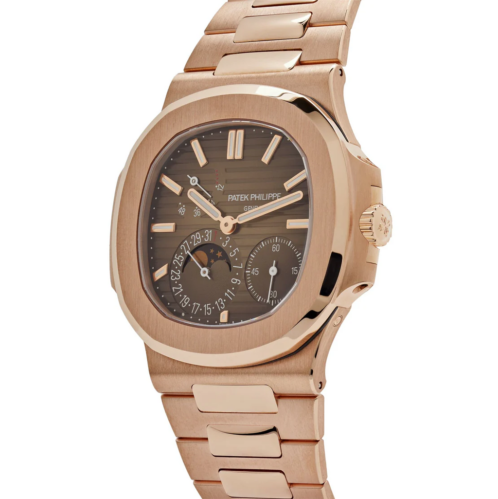 Nautilus 5712/1R-001 Moon Phase Rose Gold Watch 40mm