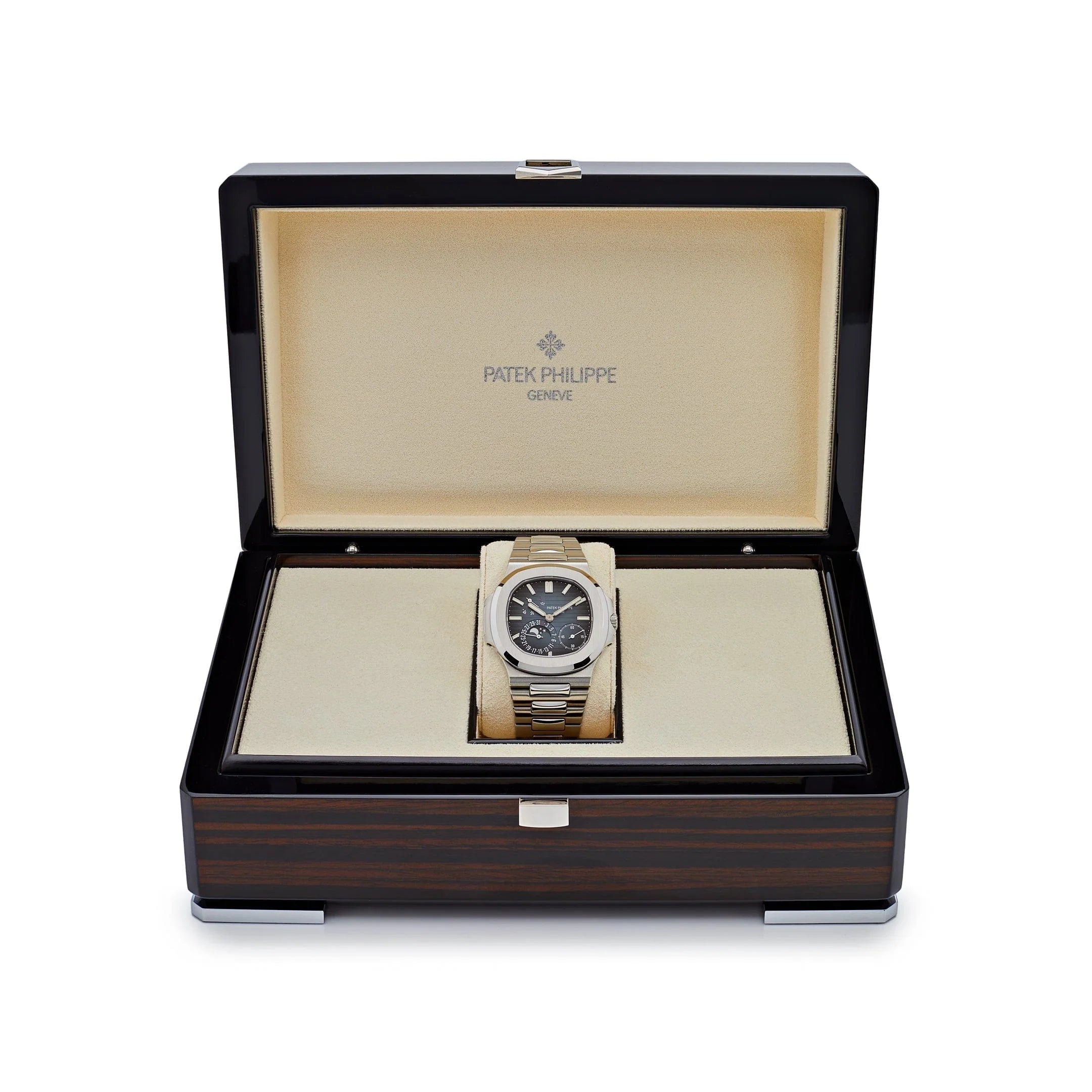 Patek Philippe Nautilus 5712/1A-001 Stainless Steel Blue Dial Moon Phases (2022)