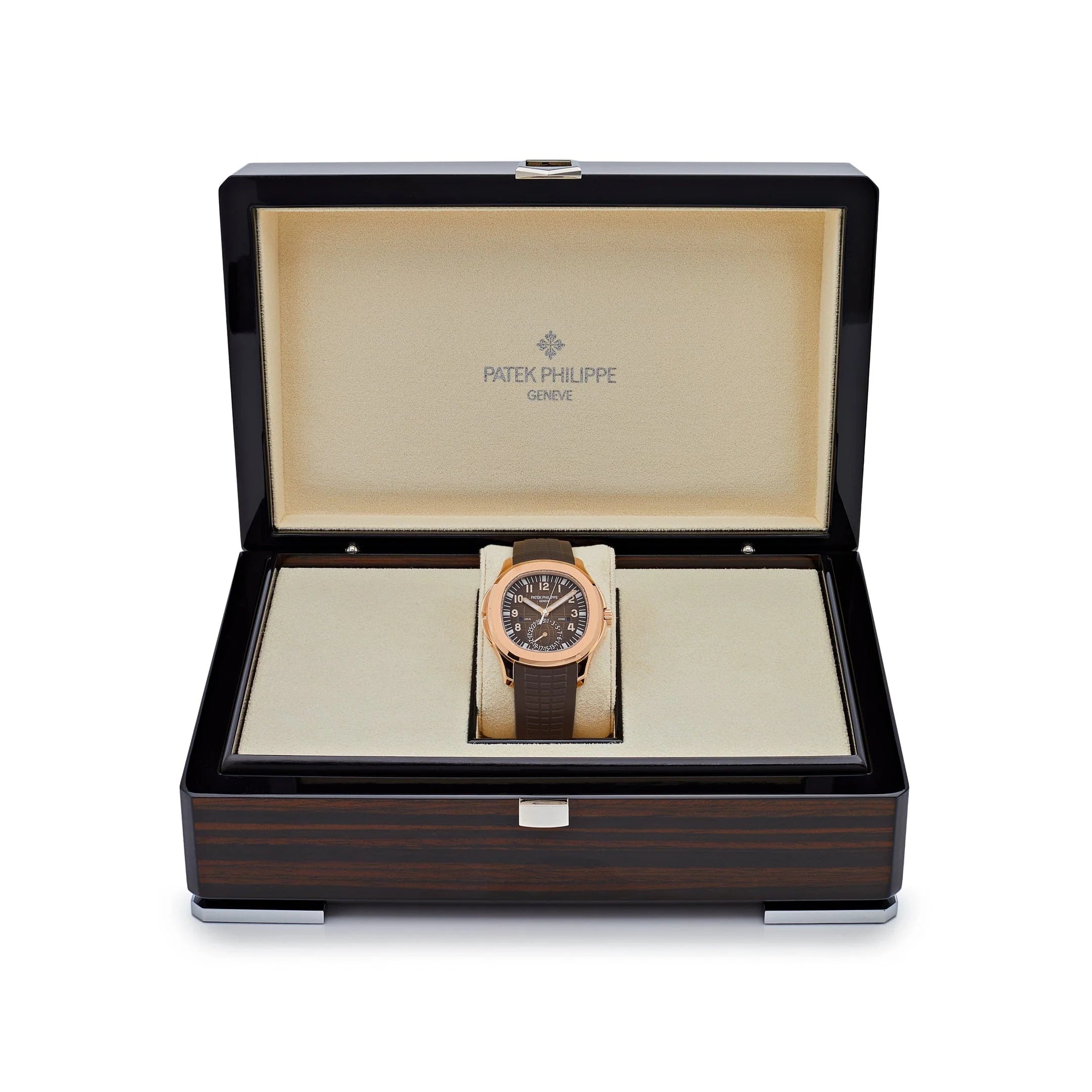 Patek Philippe Aquanaut 5164R-001 'Travel Time' Brown Dial Rose Gold (2018)