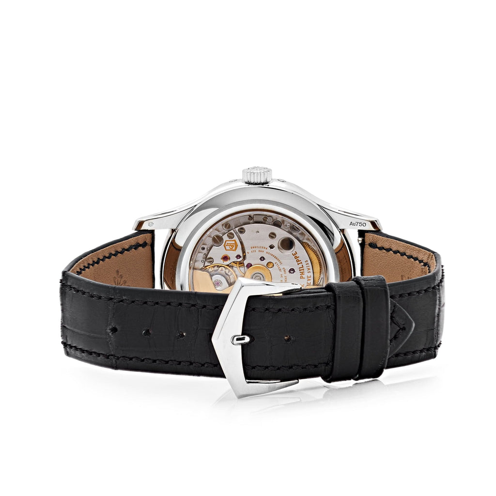 Patek Philippe Complications 5205G-013 Annual Calendar White Gold Blue Dial (2018)