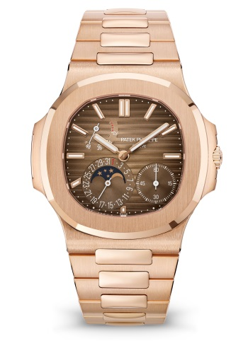 Nautilus 5712/1R-001 Moon Phase Rose Gold Watch 40mm