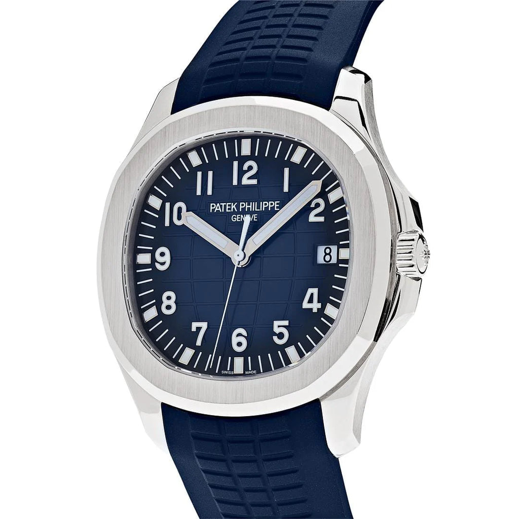 Patek Philippe Aquanaut 5168G-001 White Gold Blue Dial (2020)