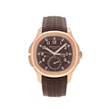 Patek Philippe Aquanaut 5164R-001 'Travel Time' Brown Dial Rose Gold (2018)