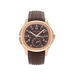 Patek Philippe Aquanaut 5164R-001 'Travel Time' Brown Dial Rose Gold (2018)