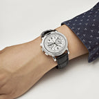 Patek Philippe Complications 5070G-001 Annual Calendar Chronograph White Gold Silver Dial (2007)