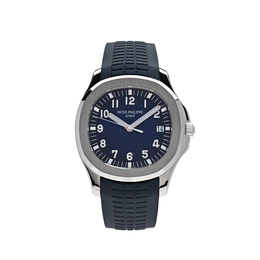 Patek Philippe Aquanaut 5168G-001 White Gold Blue Dial (2020)
