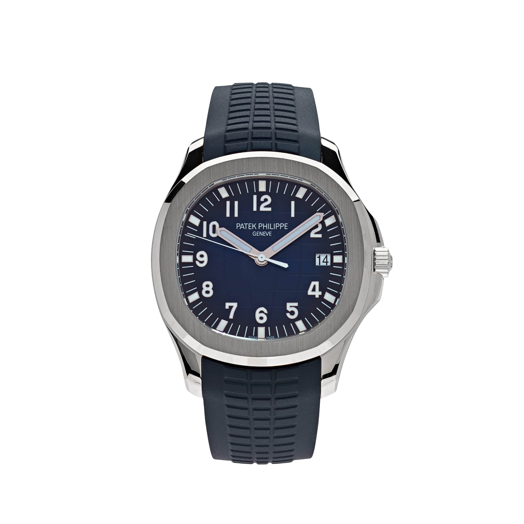 Patek Philippe Aquanaut 5168G-001 White Gold Blue Dial (2020)