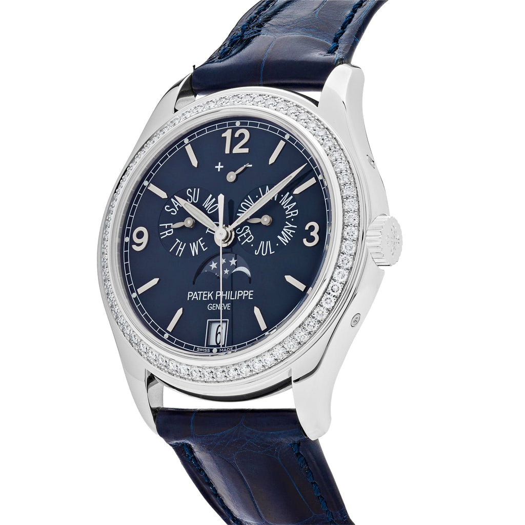 Patek Philippe Complications 5147G-001 Diamond Bezel Annual Calendar Moon Phases (2023)