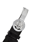 Patek Philippe Grand Complications  5271P-001  Perpetual Calendar  Platinum Black Dial Baguette Bezel