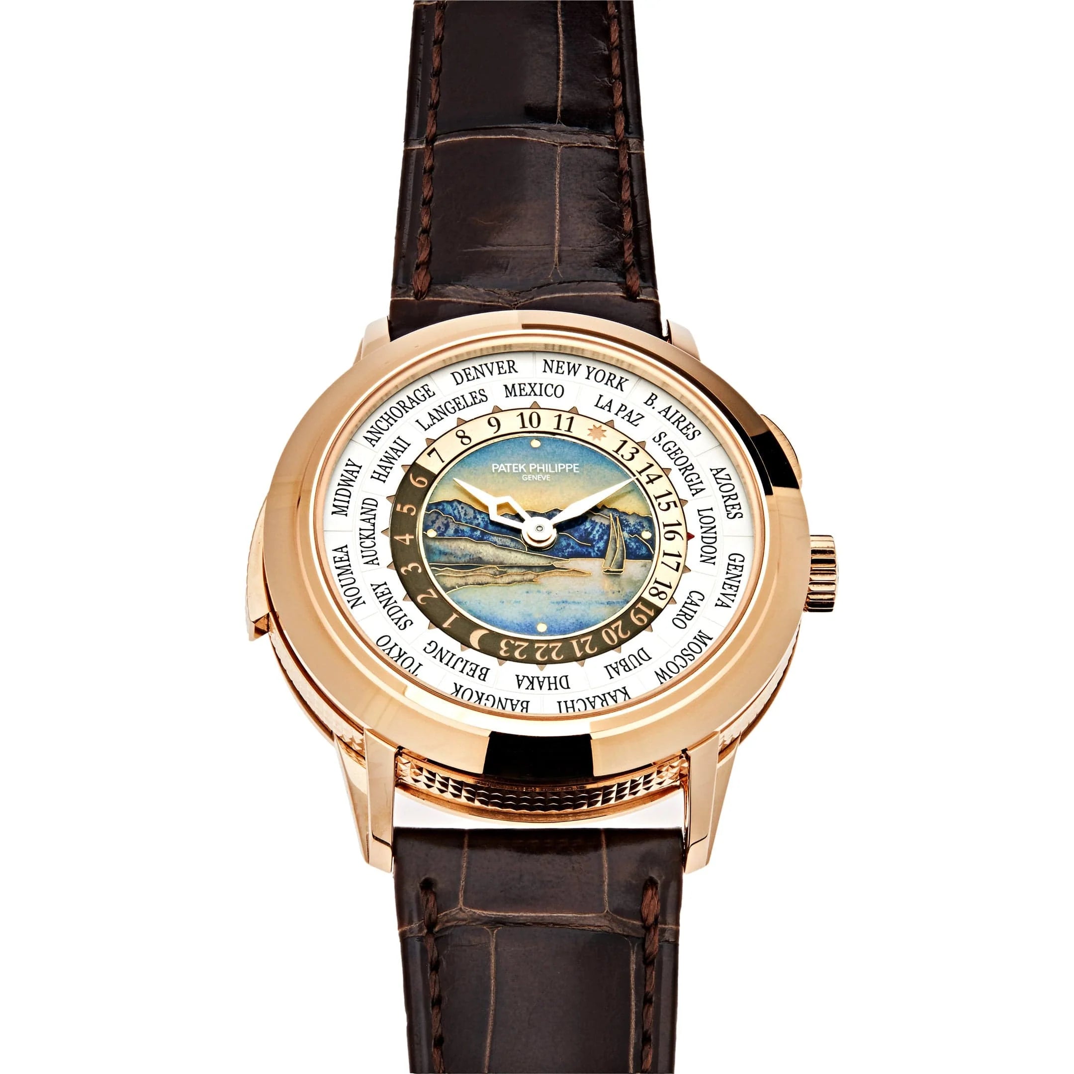 Patek Philippe Grand Complications 5531R-012 Minute Repeater World Time Rose Gold