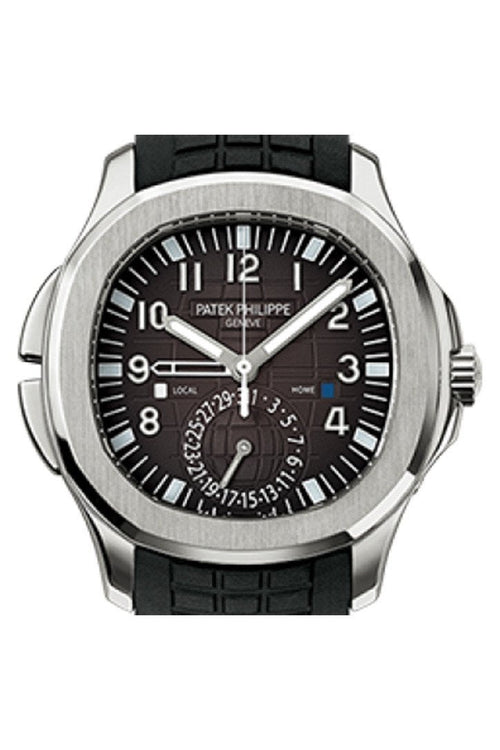 Aquanaut 5164A-001 Dual Time Black Dial 40mm