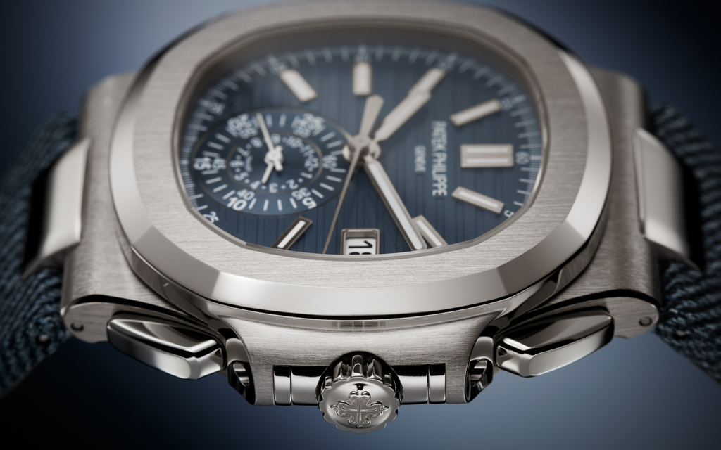 Patek Philippe Nautilus Chronograph 5980G the Denim-Toned