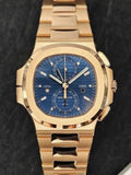 Patek Philippe Nautilus Stainless Steel Blue Dial 5990R
