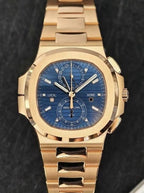Patek Philippe Nautilus Stainless Steel Blue Dial 5990R