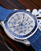 Patek Philippe Aquanaut Luce 5268/461G-001 White Gold Diamond Blue Sapphire Dial (2024)
