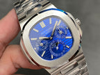 Patek Philippe Nautilus Perpetual Calendar White Gold Blue Dial 5740 1G 001 40mm