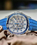 Patek Philippe Aquanaut Luce 5268/461G-001 White Gold Diamond Blue Sapphire Dial (2024)